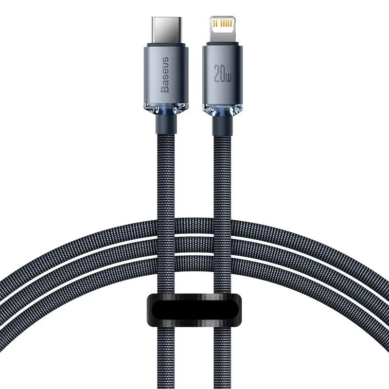 Câble tressé charge rapide iPhone Lightning