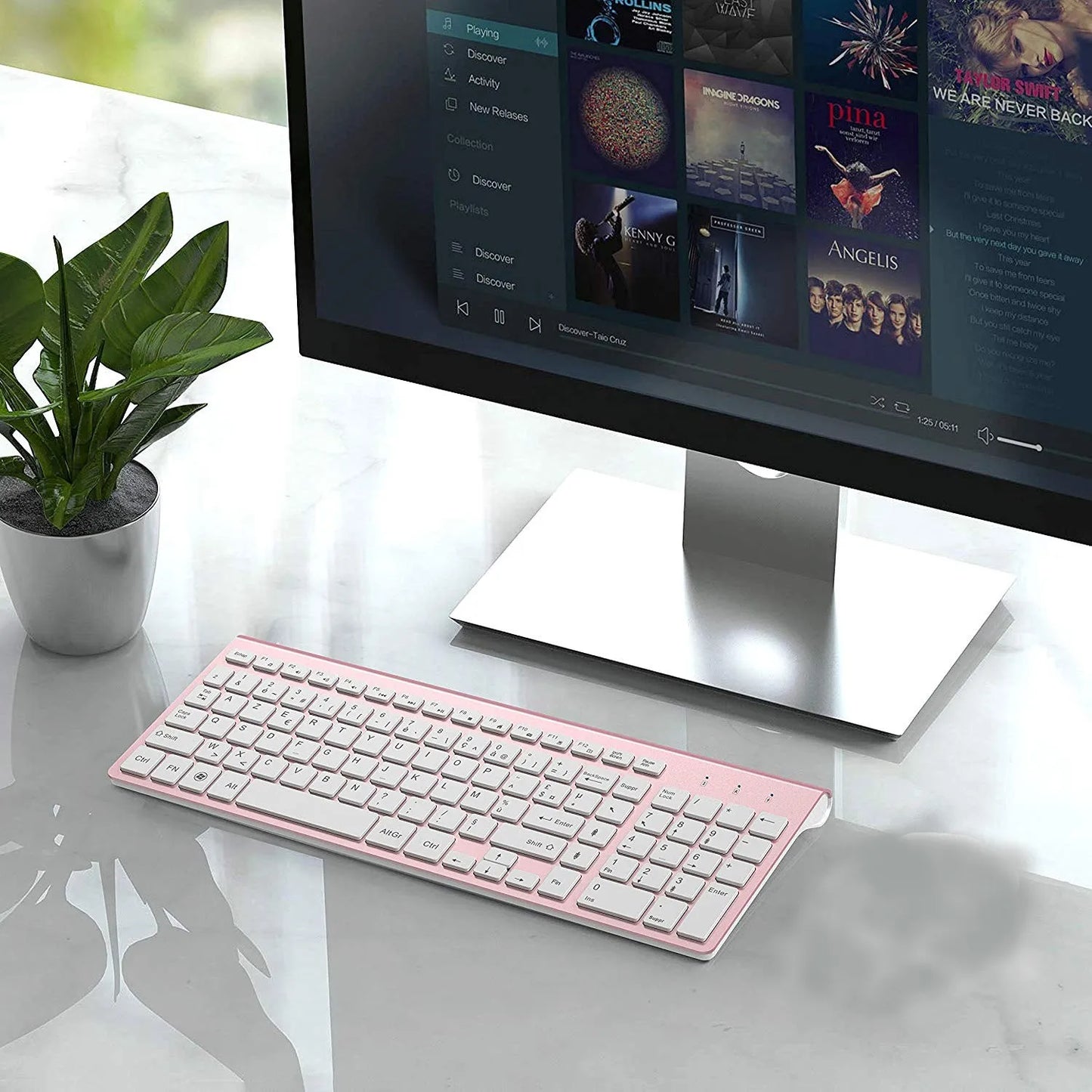 Clavier Bluetooth Moderne