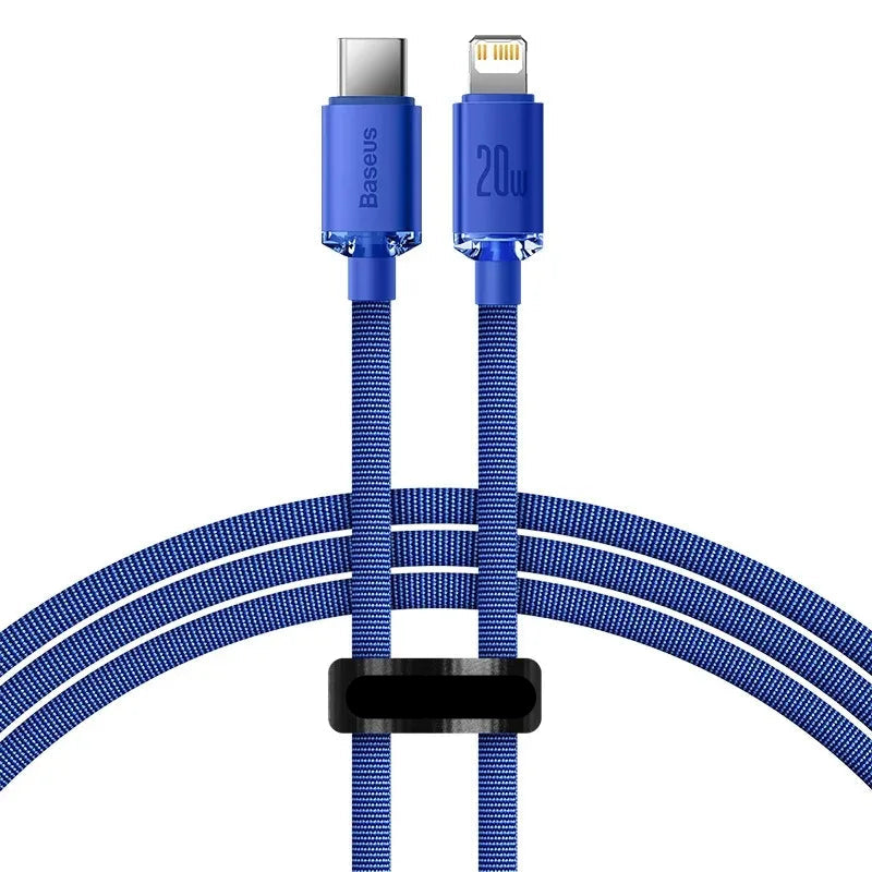 Câble Tressé Charge Rapide iPhone Lightning