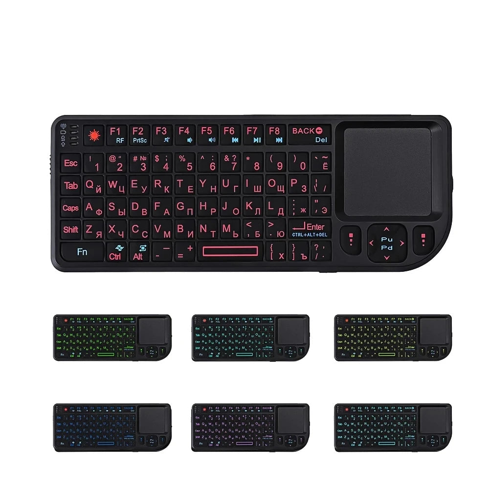 Mini Clavier Bluetooth Tactile Pointeur Laser