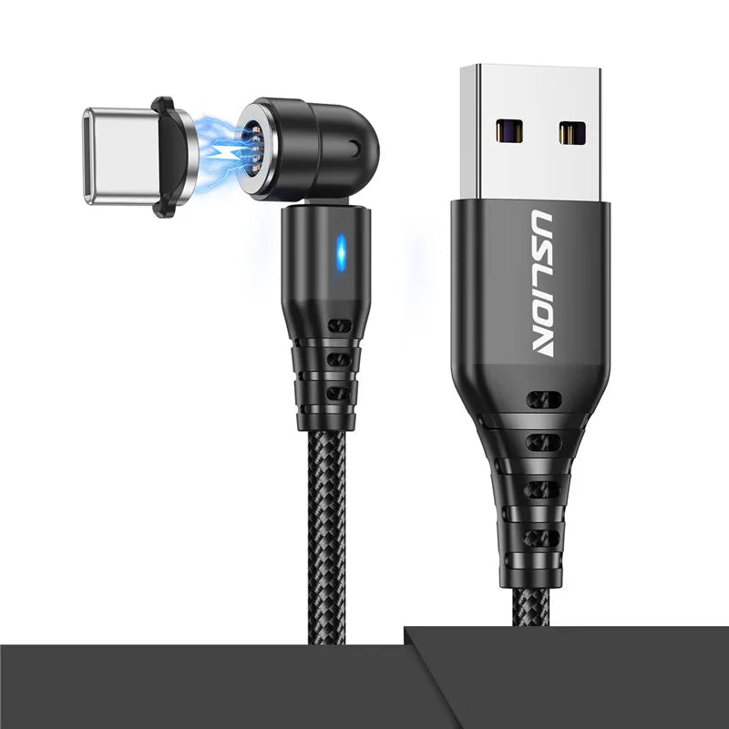 Cable Rotatif Tressé Magnétique