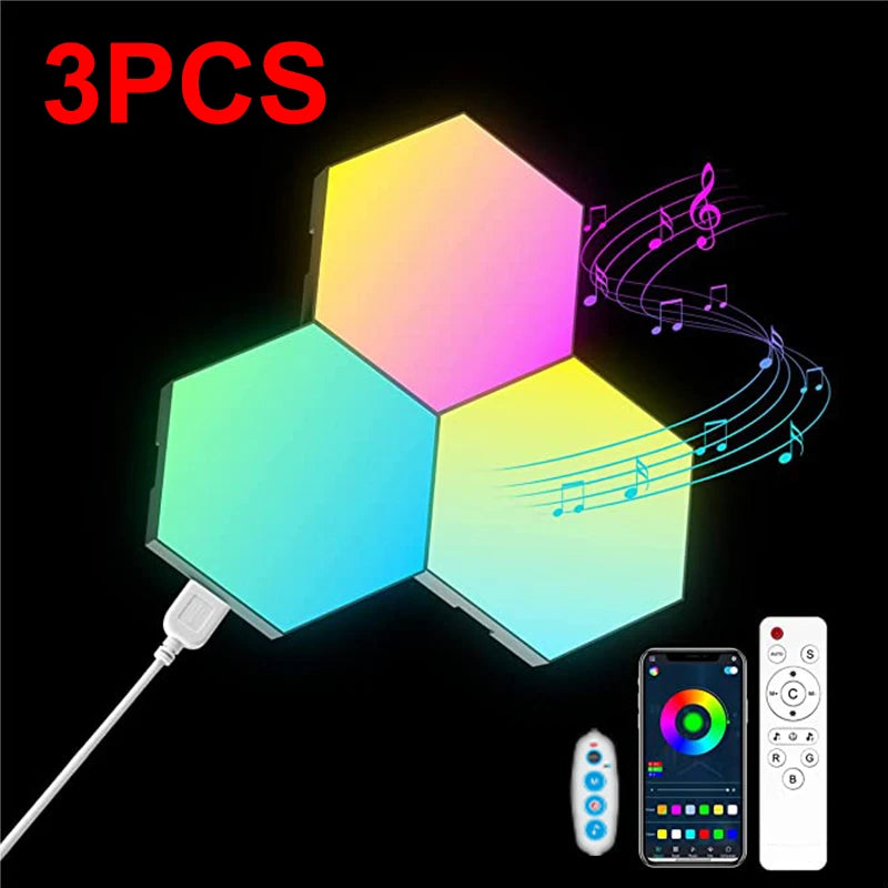 Panneau Led Hexagonal