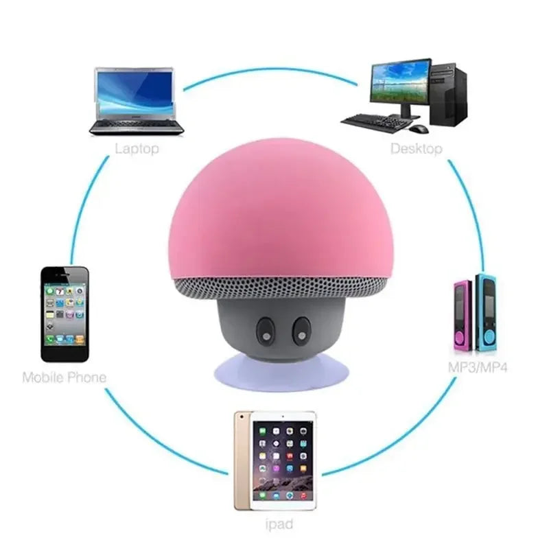 Enceinte Bluetooth Champignon