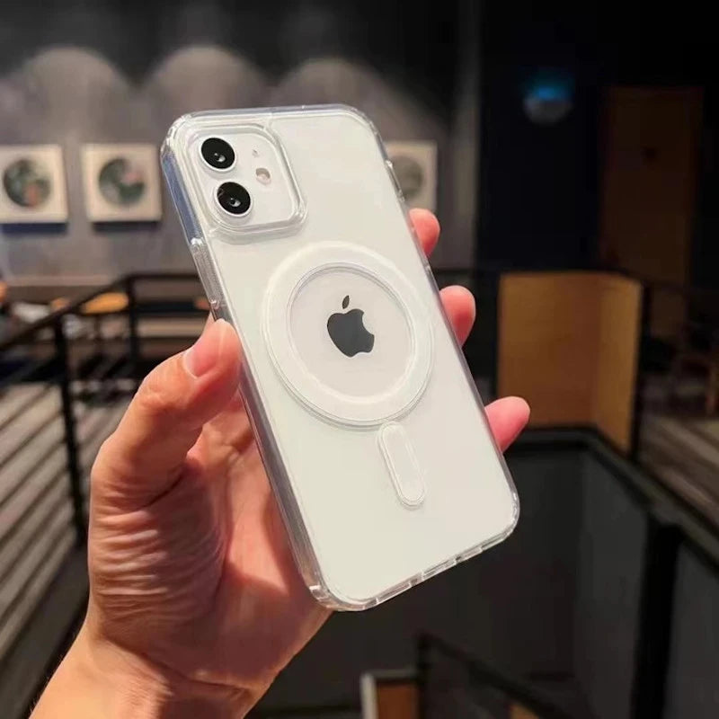 Coque d'iPhone MagSafe Transparente