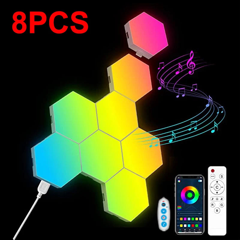 Panneau Led Hexagonal