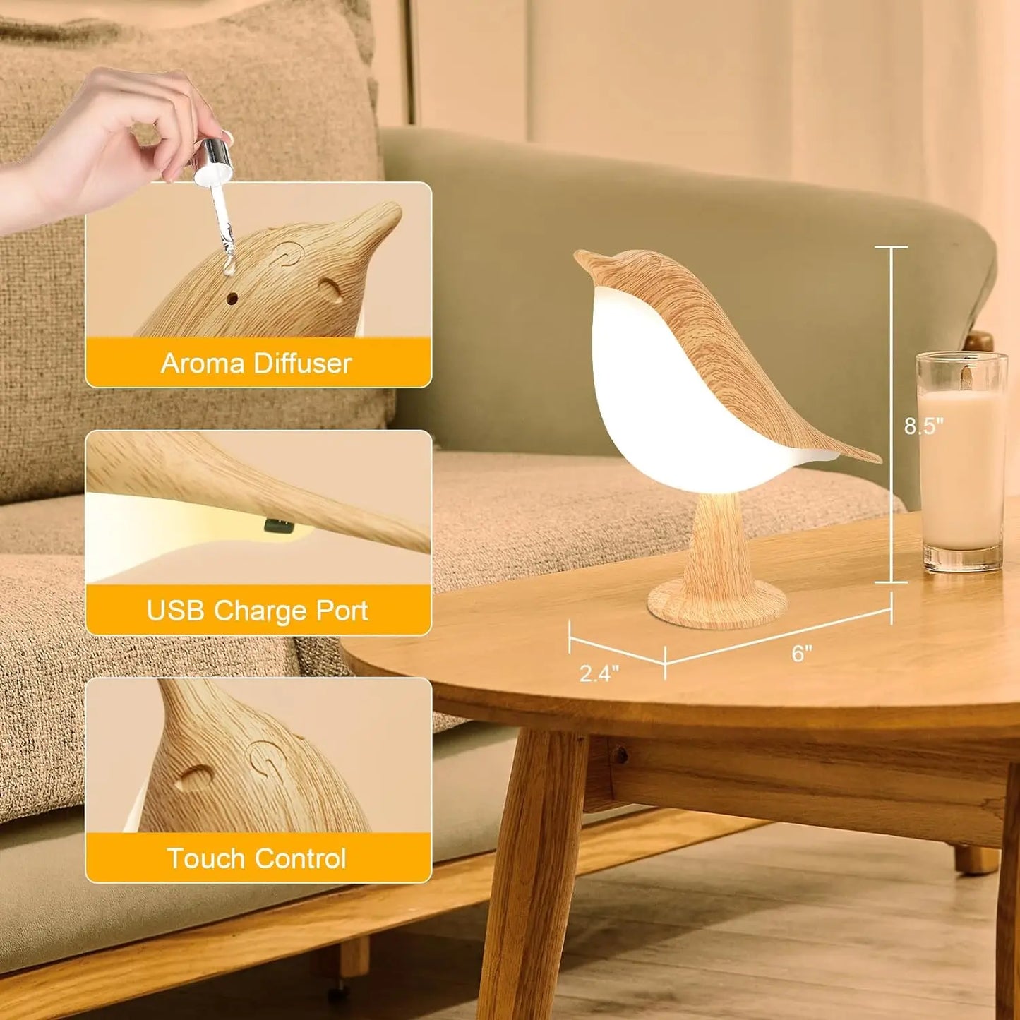 Lampe Led Oiseau
