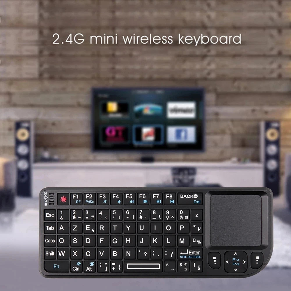 Mini Clavier Bluetooth Tactile Pointeur Laser