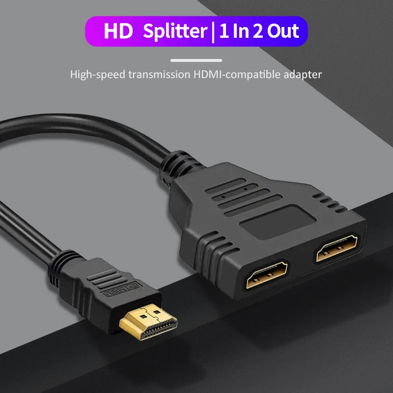 Adaptateur HDMI Double Port