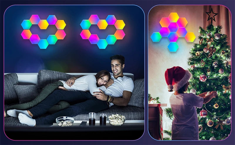 Panneau Led Hexagonal