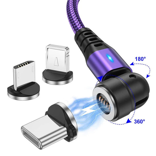 Cable Rotatif Tressé Magnétique