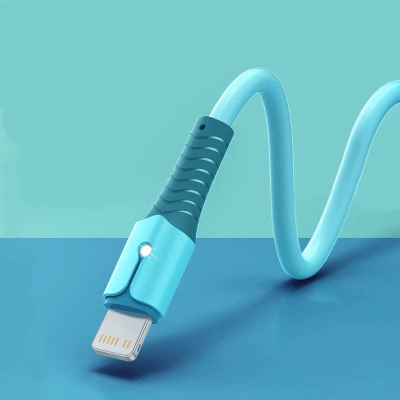 Cable Silicone iPhone Lightning