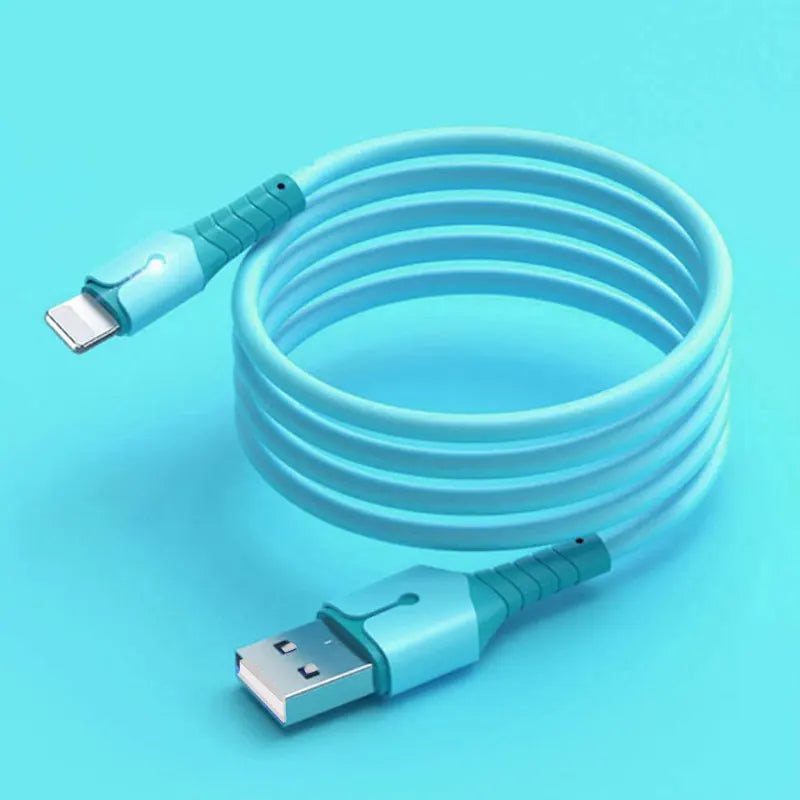 Cable Silicone iPhone Lightning