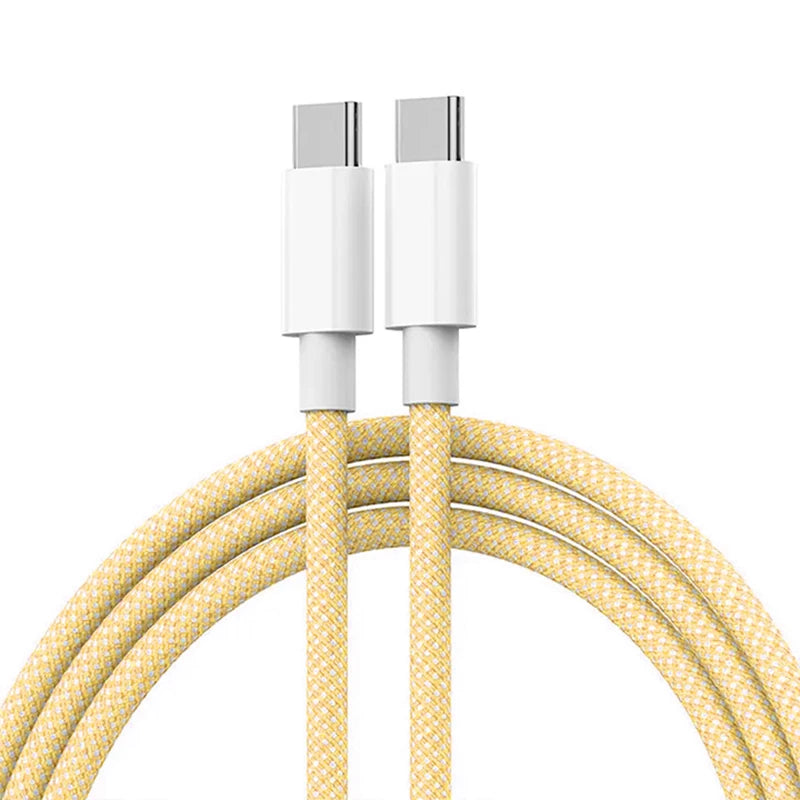 Cable USB C Tressé Coloré