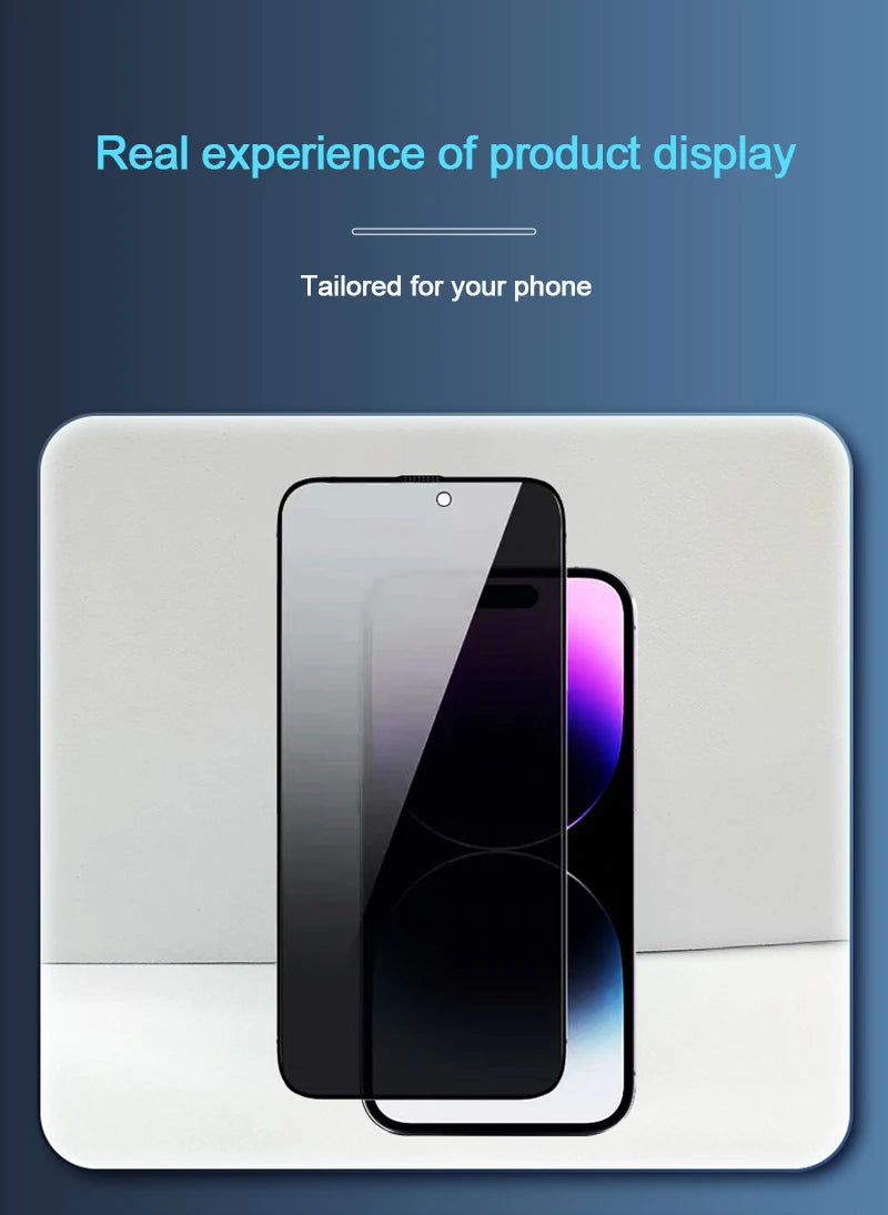 Vitre Ecran Anti-Espion iPhone
